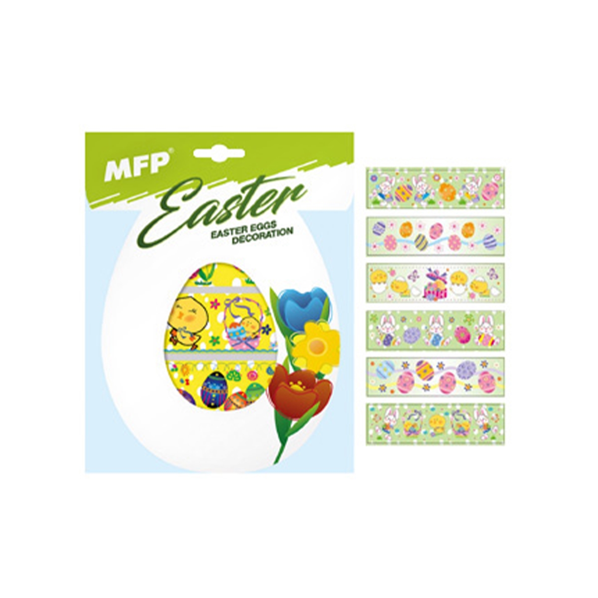 Velikonoční obtisky na vajíčka - košilky